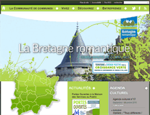 Tablet Screenshot of bretagneromantique.fr